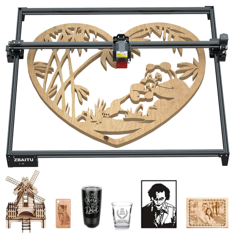 Load image into Gallery viewer, ZBAITU M81-EX-VF20 Desktop Laser Engraving and Cutting Machine