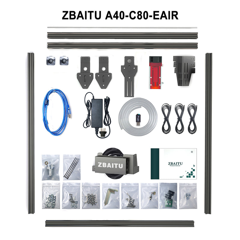Load image into Gallery viewer, ZBAITU A40-C80 laser engraving machine (US users only)