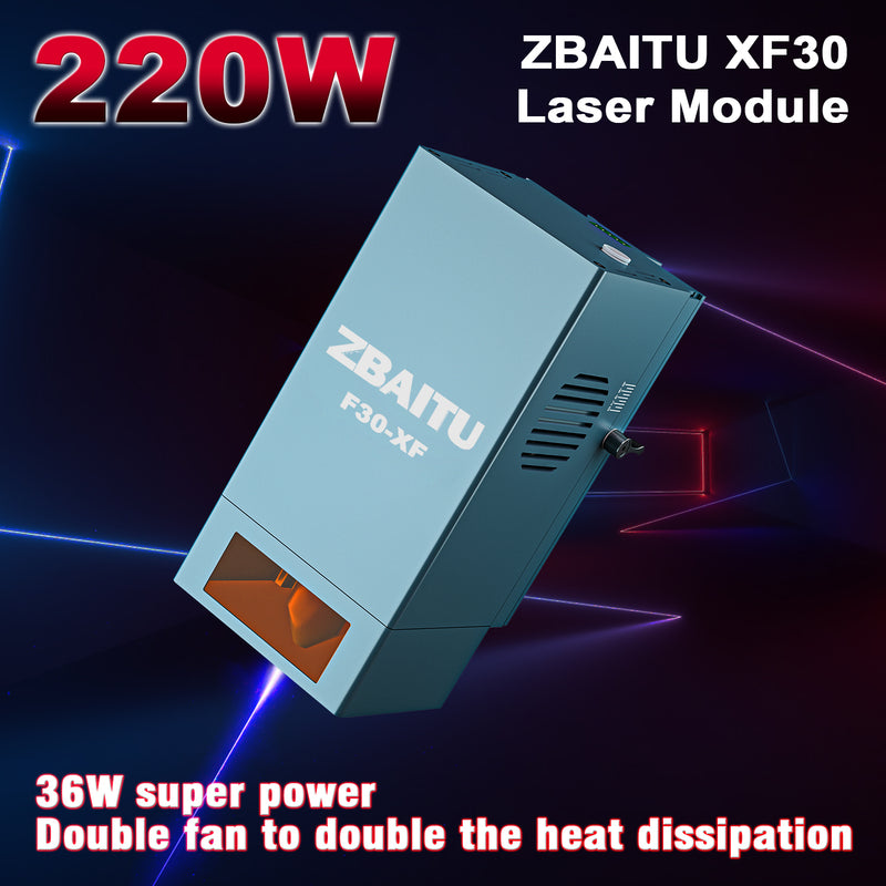 Load image into Gallery viewer, ZBAITU XF30 36W laser module
