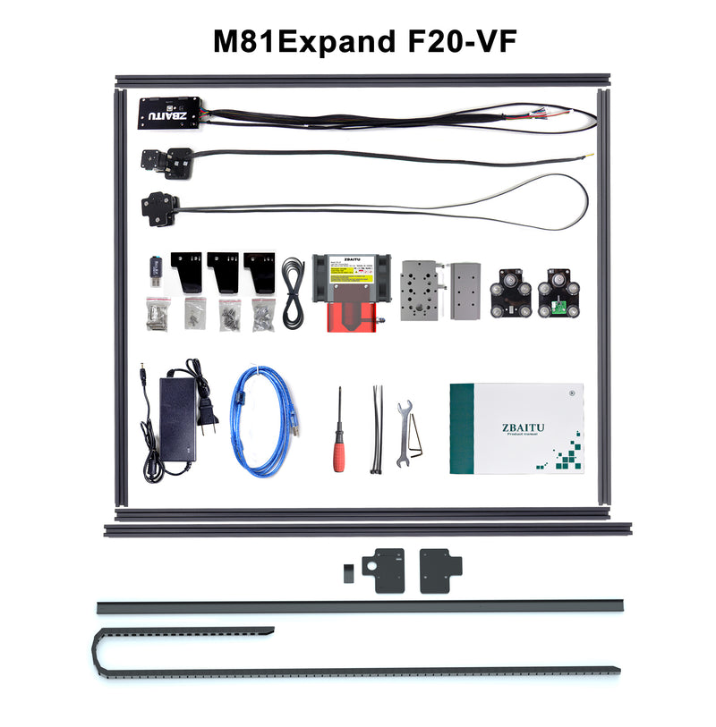 Load image into Gallery viewer, ZBAITU M81-EX-VF20 Desktop Laser Engraving and Cutting Machine