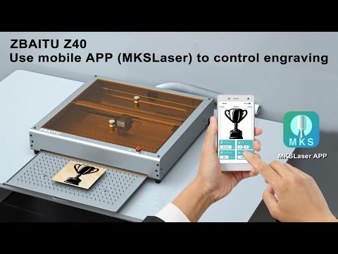 Load and play video in Gallery viewer, ZBAITU Z40 New Product 4 in 1 Laser Cutting and Engraving Machine