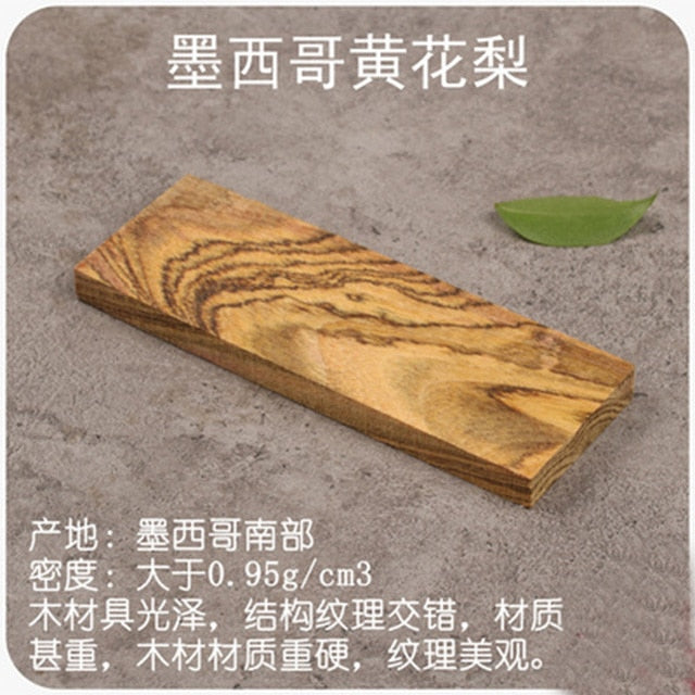 Load image into Gallery viewer, 1piece DIY knife handle material Various kinds of wood for handicraft materials 120x40x10mm - ZBAITU