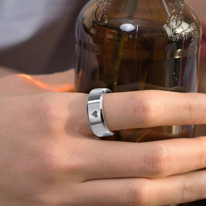 Load image into Gallery viewer, Stainless Steel Ring (10pcs) - ZBAITU