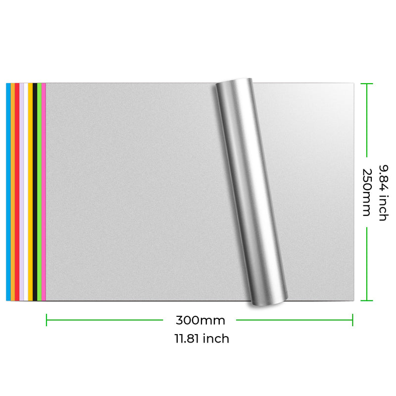 Load image into Gallery viewer, PU Heat Transfer Vinyl (10pcs) - ZBAITU