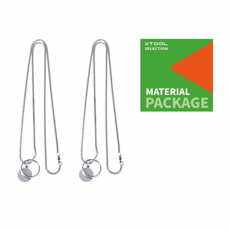 Load image into Gallery viewer, Stainless Steel Necklace (2pcs) - ZBAITU