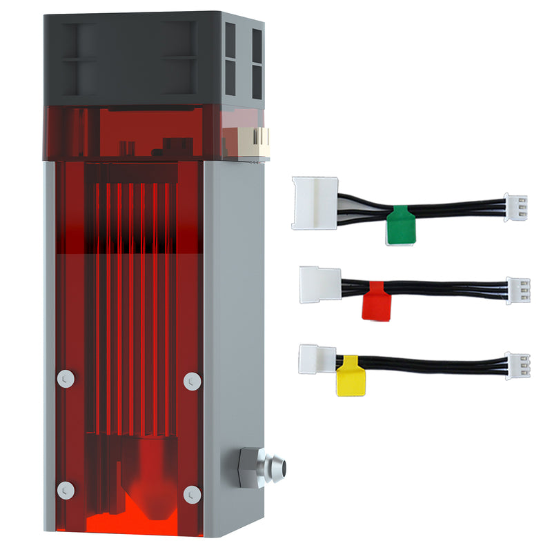 Load image into Gallery viewer, ZBAITU 40W/80W laser module, 450nm with air assist blue laser head