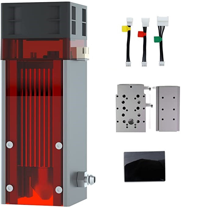 Load image into Gallery viewer, ZBAITU 40W/80W laser module, 450nm with air assist blue laser head