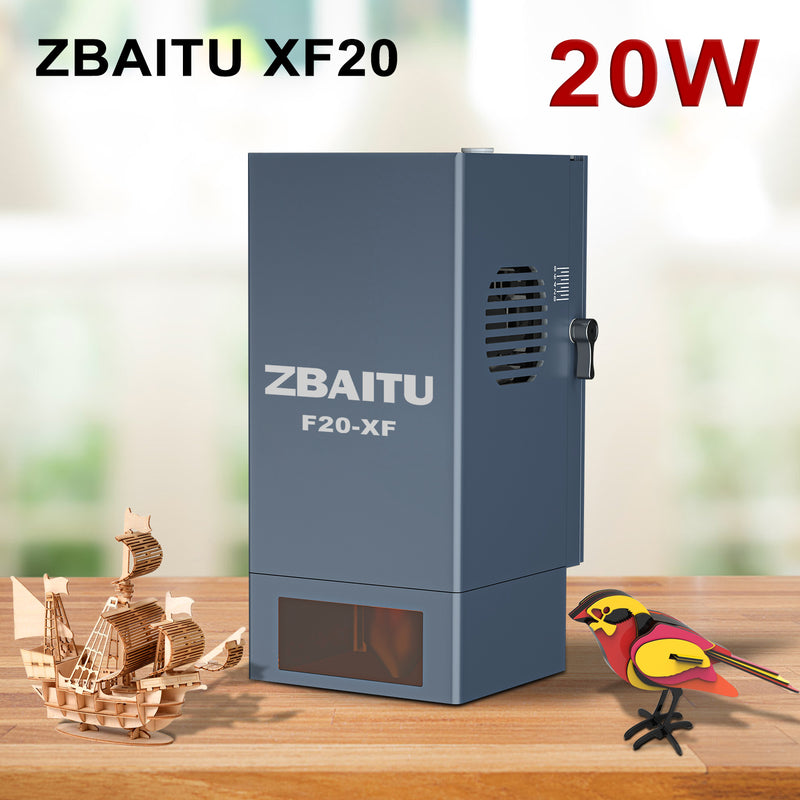 Load image into Gallery viewer, ZBAITU XF20 20W laser module with flame sensor function