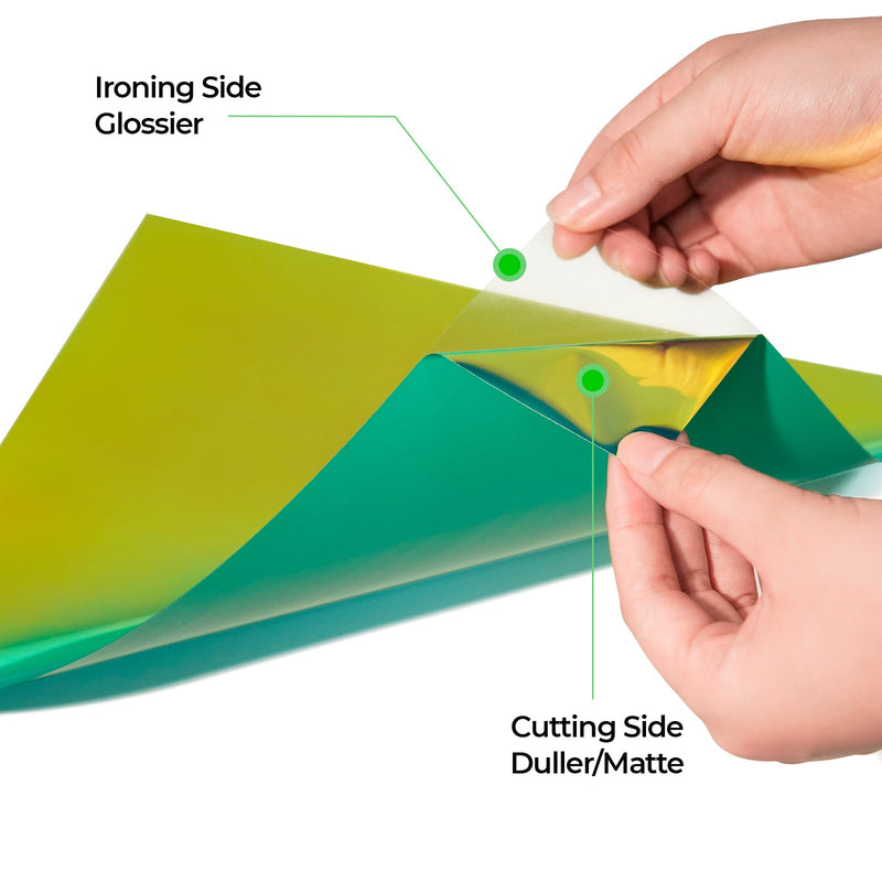 Load image into Gallery viewer, Holographic PET Heat Transfer Vinyl (10pcs) - ZBAITU