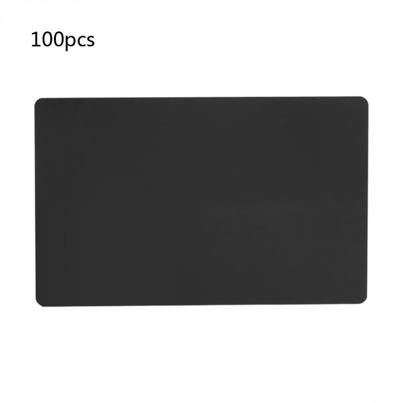 Load image into Gallery viewer, 90-100 Pcs/Set Portable Metal Business Card Aluminum Blank Laser Engraving Cards Special Logo Printing Office Supplies - ZBAITU