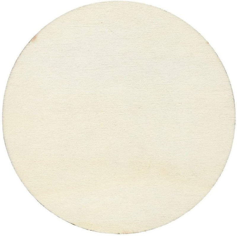 Load image into Gallery viewer, Unfinished 4 Inch Wood Circle Cutouts for Wooden Coasters DIY Crafts Home Decoration Artboard for DIY Painting Crafts - ZBAITU