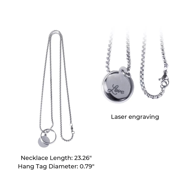 Load image into Gallery viewer, Stainless Steel Necklace (2pcs) - ZBAITU