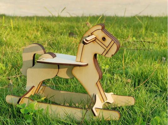 How to Make a Rocking Horse out of Plywood?