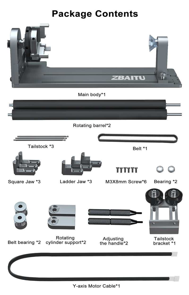 Load image into Gallery viewer, ZBAITU R20 new multifunctional Y-axis motor
