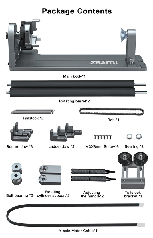 ZBAITU R20 new multifunctional Y-axis motor