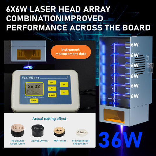 ZBAITU XF30 36W laser module