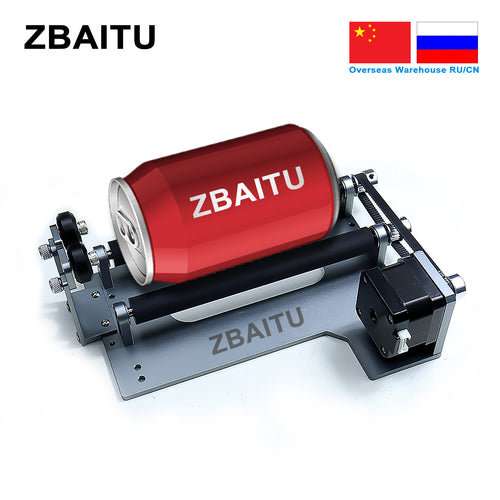 ZBAITU laser engraving machine 360-degree turntable Y-axis motor