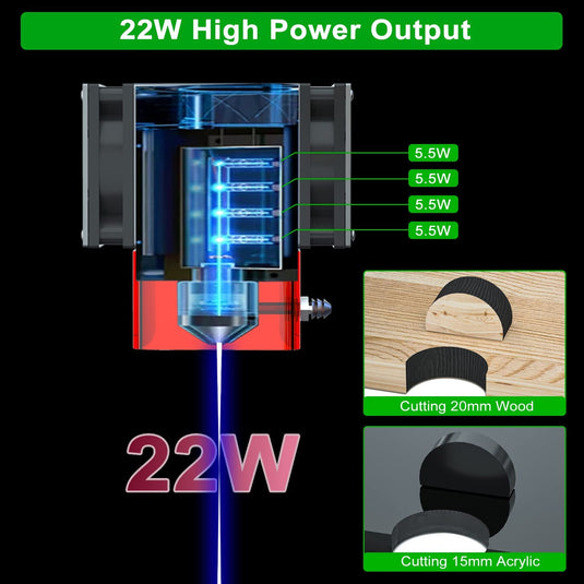 ZBAITU Z40 New Product 4 in 1 Laser Cutting and Engraving Machine