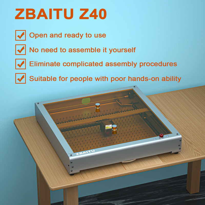 Load image into Gallery viewer, ZBAITU Z40 New Product 4 in 1 Laser Cutting and Engraving Machine
