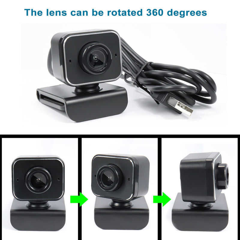 Load image into Gallery viewer, ZBAITU USB 2.0 Full HD 1080 Webcam with Mic Camera and Stand
