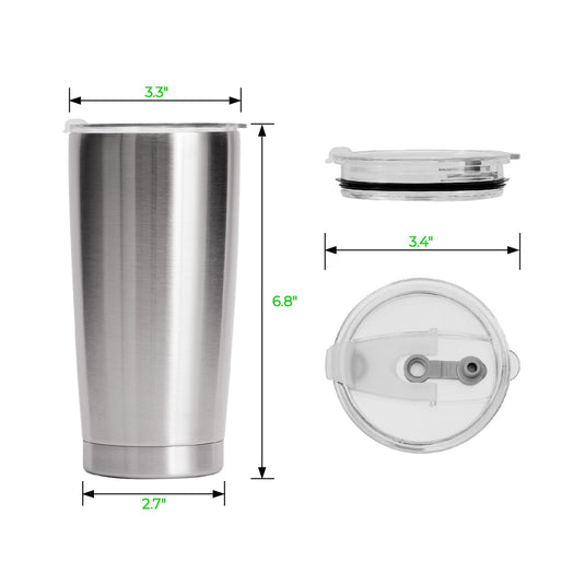 Stainless Steel Mug (2pcs) - ZBAITU