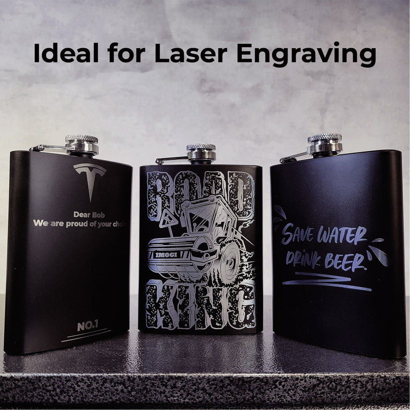 Load image into Gallery viewer, Metal Hip Flask Set (4pcs) - ZBAITU
