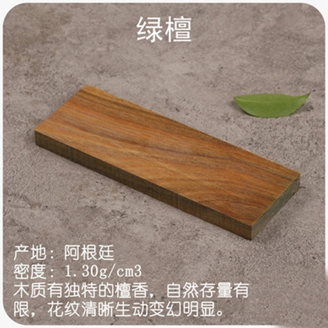 Load image into Gallery viewer, 1piece DIY knife handle material Various kinds of wood for handicraft materials 120x40x10mm - ZBAITU
