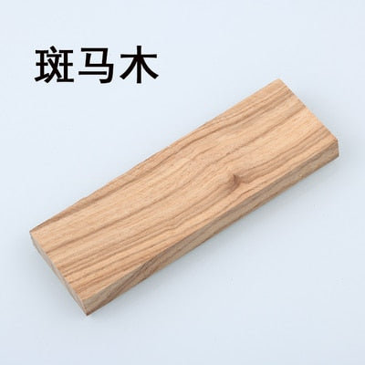 Load image into Gallery viewer, 1piece DIY knife handle material Various kinds of wood for handicraft materials 120x40x10mm - ZBAITU
