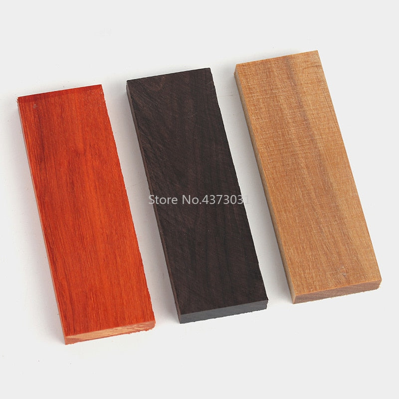 Load image into Gallery viewer, 1piece DIY knife handle material Various kinds of wood for handicraft materials 120x40x10mm - ZBAITU
