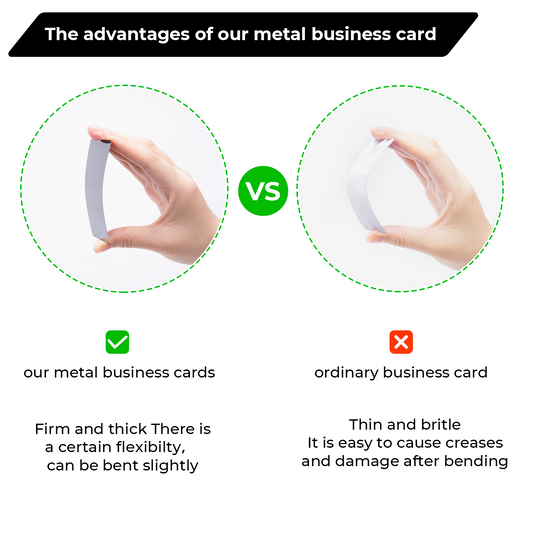 Metal Business Cards (20pcs) - ZBAITU