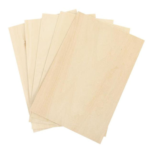 5/10Pcs Basswood Plywood DIY Pyrography Supplies Unfinished Wood Piece Craft For DIY House Ship Airplane Model Craft Material - ZBAITU