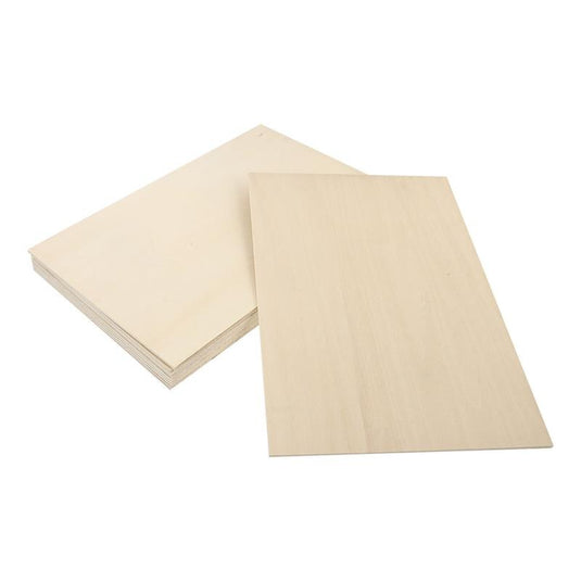 5/10Pcs Basswood Plywood DIY Pyrography Supplies Unfinished Wood Piece Craft For DIY House Ship Airplane Model Craft Material - ZBAITU