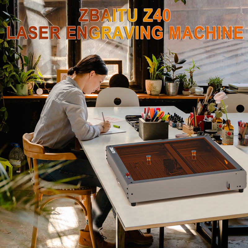 Load image into Gallery viewer, ZBAITU Z40 New Product 4 in 1 Laser Cutting and Engraving Machine
