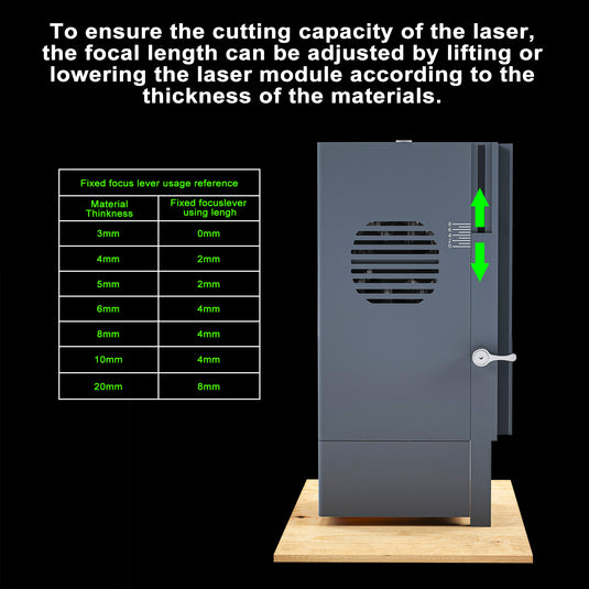 ZBAITU XF20 20W laser module with flame sensor function