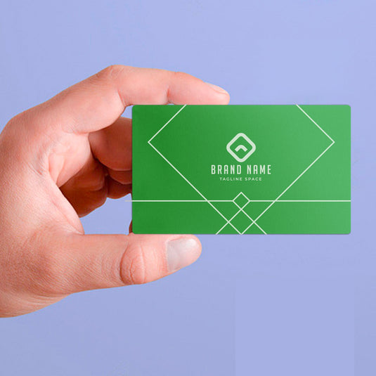 Green Metal Business Cards (60pcs) - ZBAITU