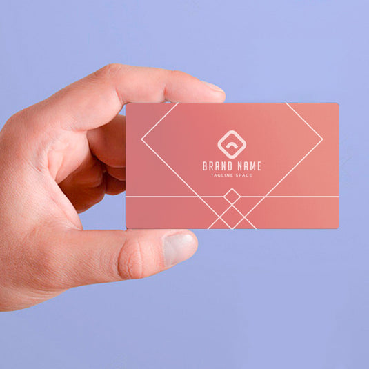 Rose Gold Metal Business Cards (60pcs) - ZBAITU