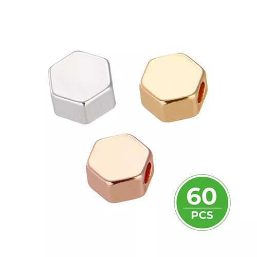 [Pre-order] Hexagonal Bead (60pcs) - ZBAITU