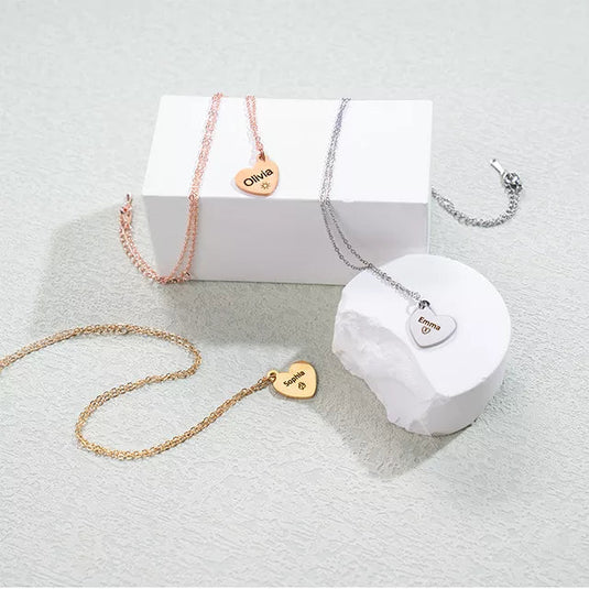 [Pre-order] Heart-Shaped Pendant (30pcs) - ZBAITU