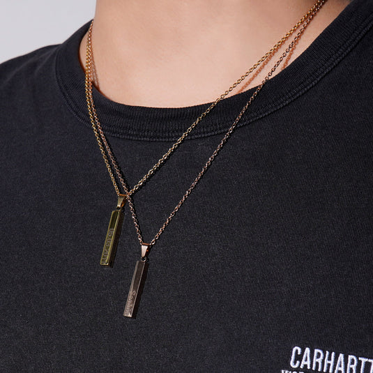 [Pre-order] Vertical Bar Necklace (6pcs) - ZBAITU