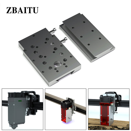 ZBAITU Laser Slider Aluminum Alloy Dovetail Slot Universal for multi-brand modules - ZBAITU