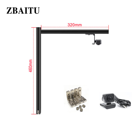 ZBAITU USB 2.0 Full HD 1080 Webcam with Mic Camera and Stand - ZBAITU