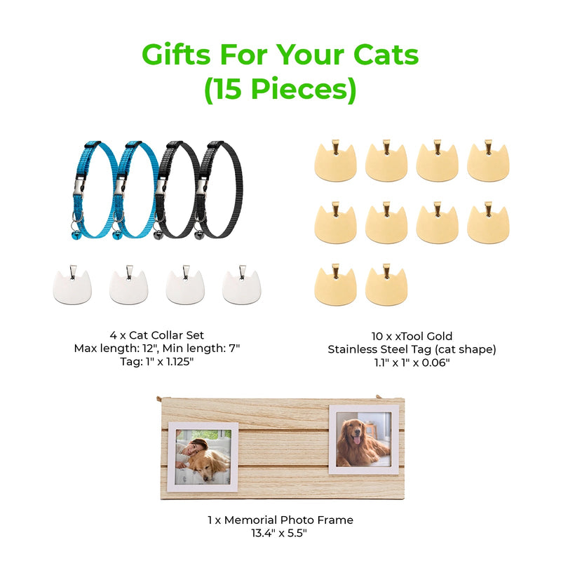 Load image into Gallery viewer, Pet Bundle for Cat (15pcs) - ZBAITU
