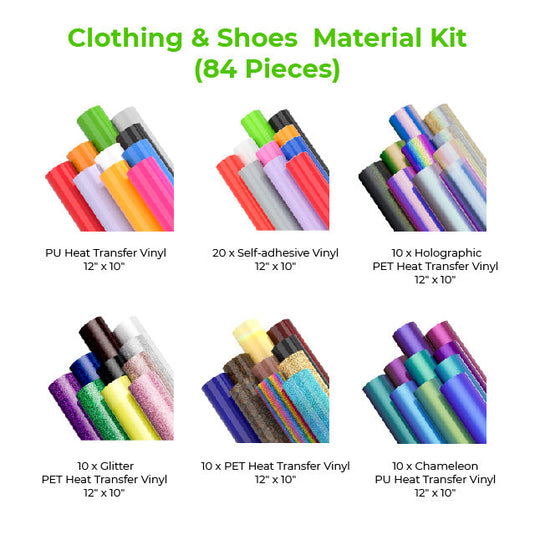 Clothing & Shoes Material Kit (84pcs) - ZBAITU